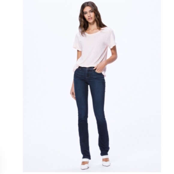 PAIGE by Anthropologie Straight jeans Size 28 - Picture 2 of 8